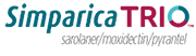 SIMPARICA TRIO™ (sarolaner, moxidectin, and pyrantel chewable tablets) logo